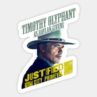 Justified: City Primeval Timothy Olyphant as Raylan Givens Sticker